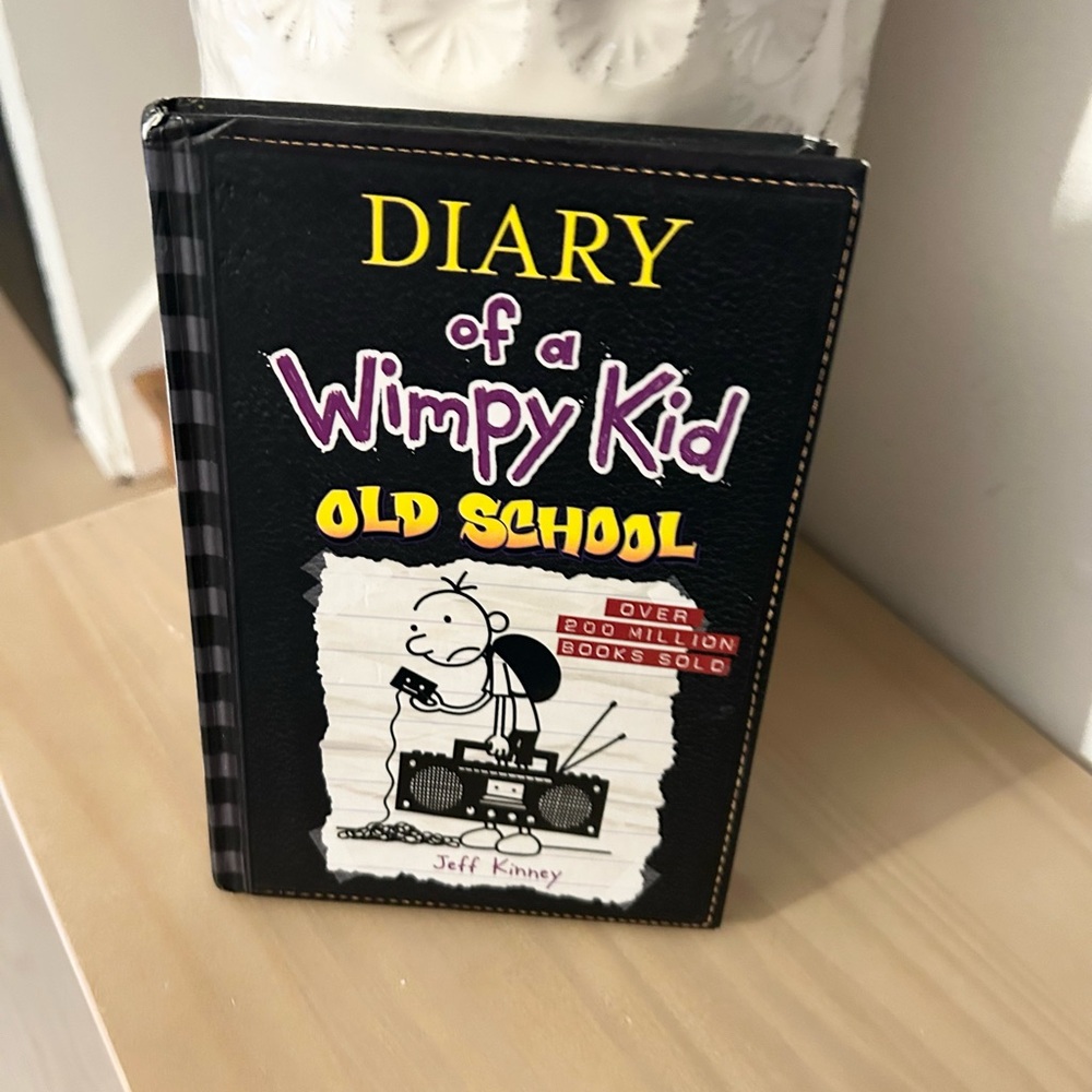Diary of a Wimpy Kid: Old School By Jeff Kinney Hardcover Book